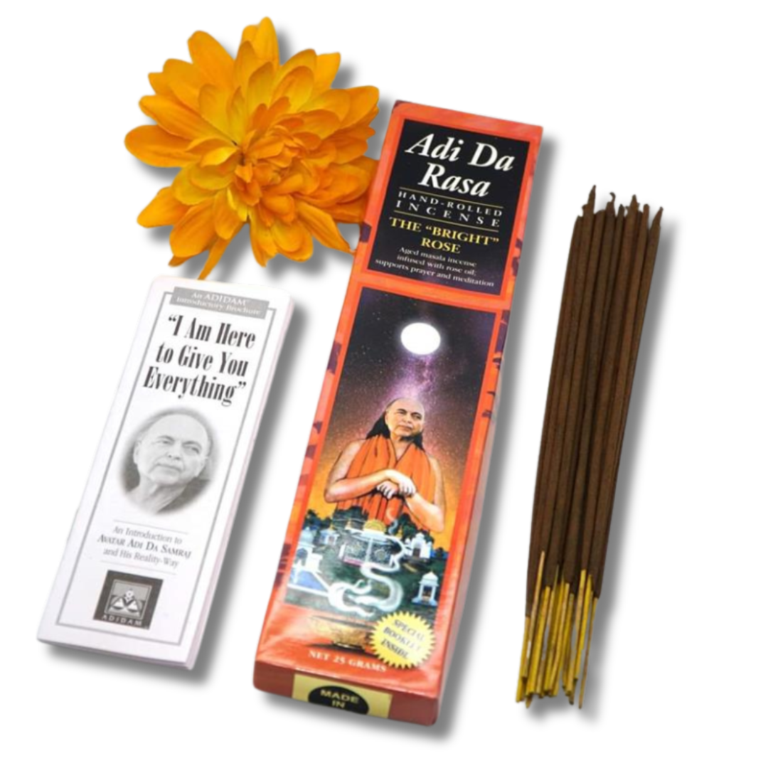 Adi Da Sampler incense: The "Bright" Rose