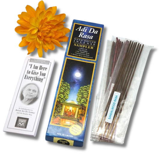 Adi Da Rasa incense :Sampler