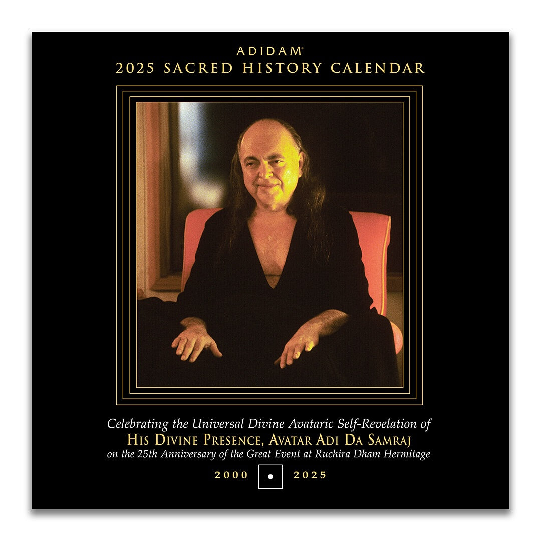 2025 Adidam Sacred Calendar