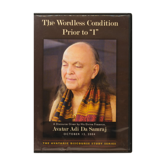 The Wordless Condition Prior to "I" (DVD)