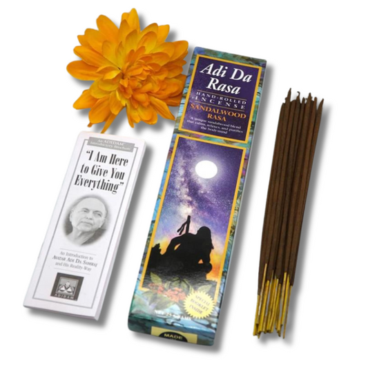 Incense: Adi Da Rasa Sandalwood  Incense 25g