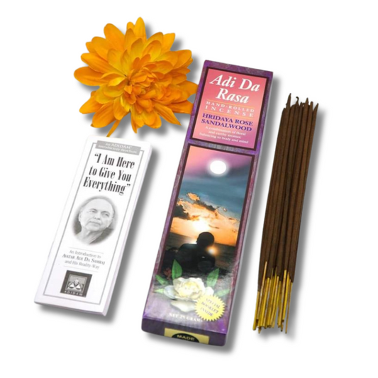 Incense: Hridaya Rose Sandalwood