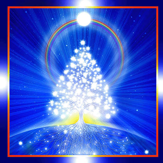 Tree of Light Greeting Cards