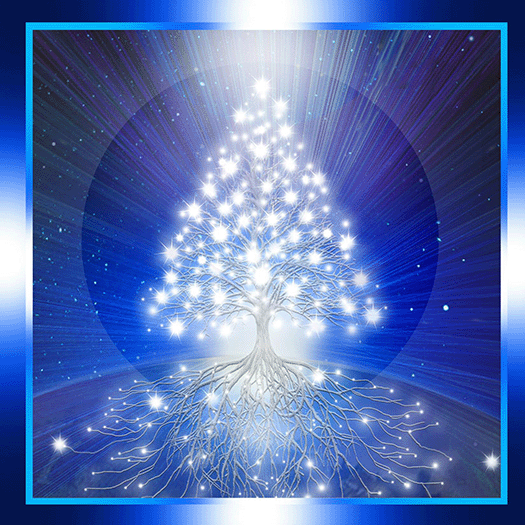 Tree of Light Greeting Cards